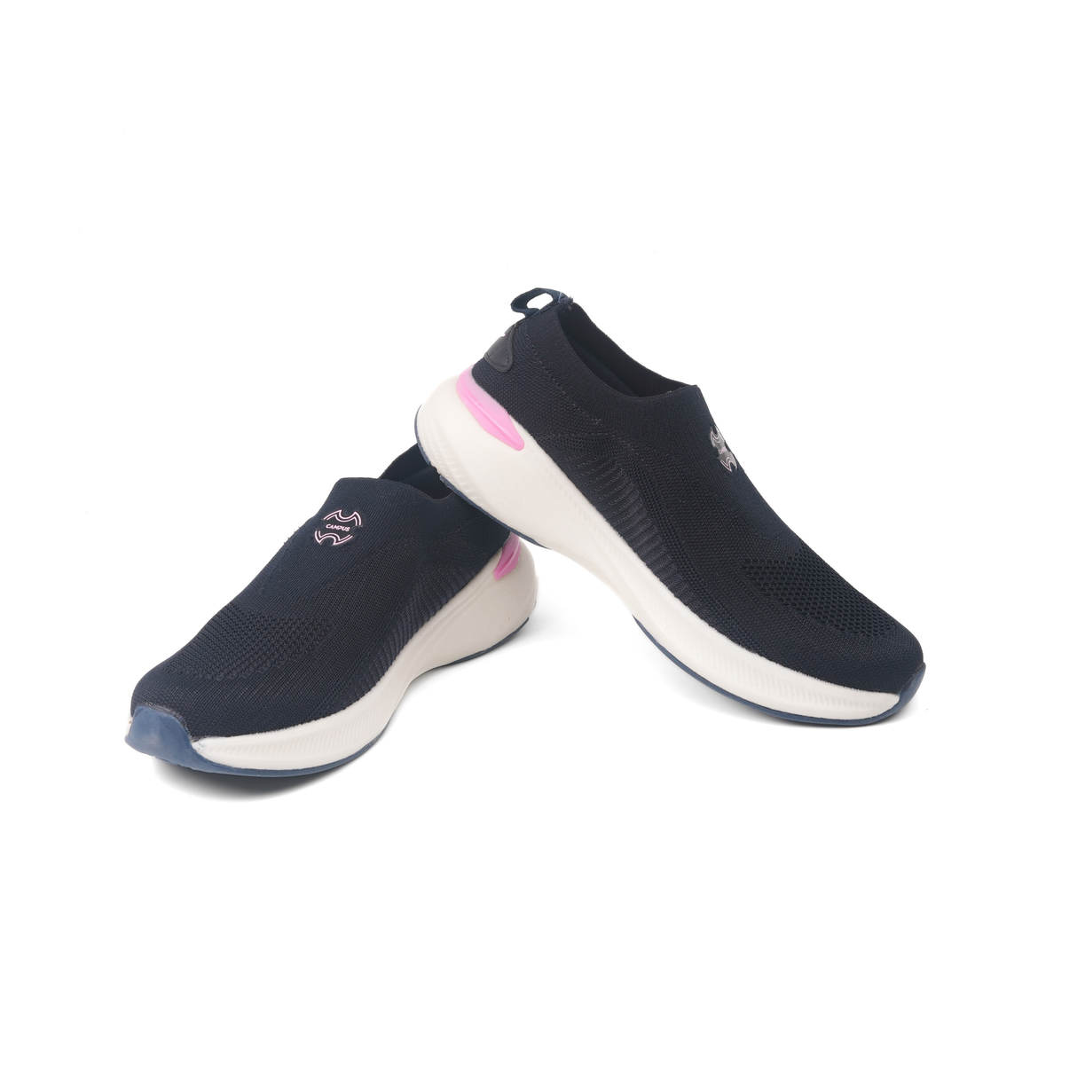 Campus Navy/Pink Sports Shoes For Women Madra-22L-943 C578