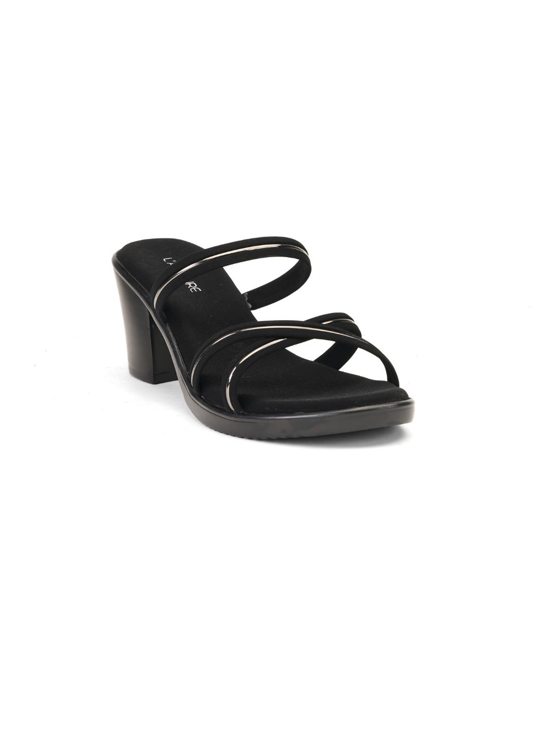 Lamoure Black Casual Heels For Women Lmw039171 C001