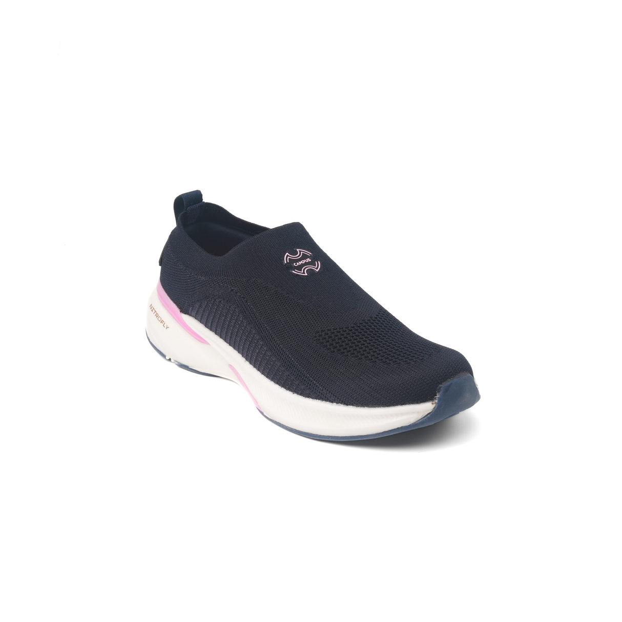 Campus Navy/Pink Sports Shoes For Women Madra-22L-943 C578