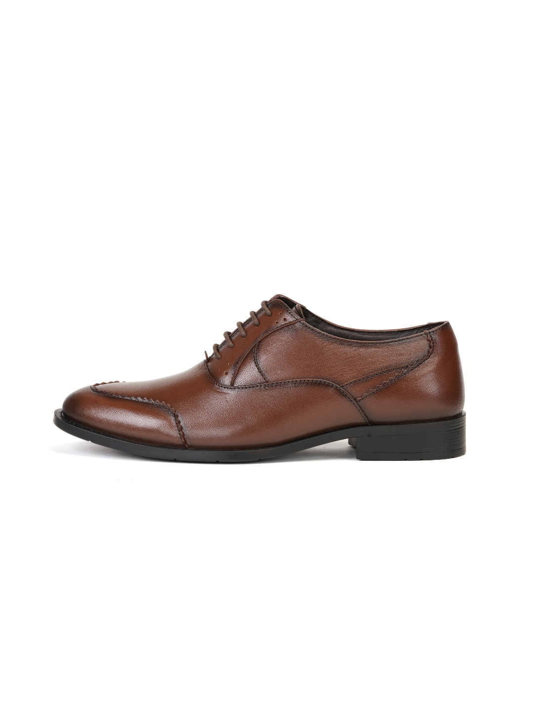 Zuup Tan Genuine Leather Oxford Formal Shoes For Men Zfm021051 C006