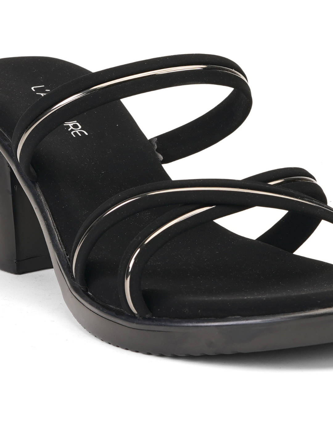 Lamoure Black Casual Heels For Women Lmw039171 C001