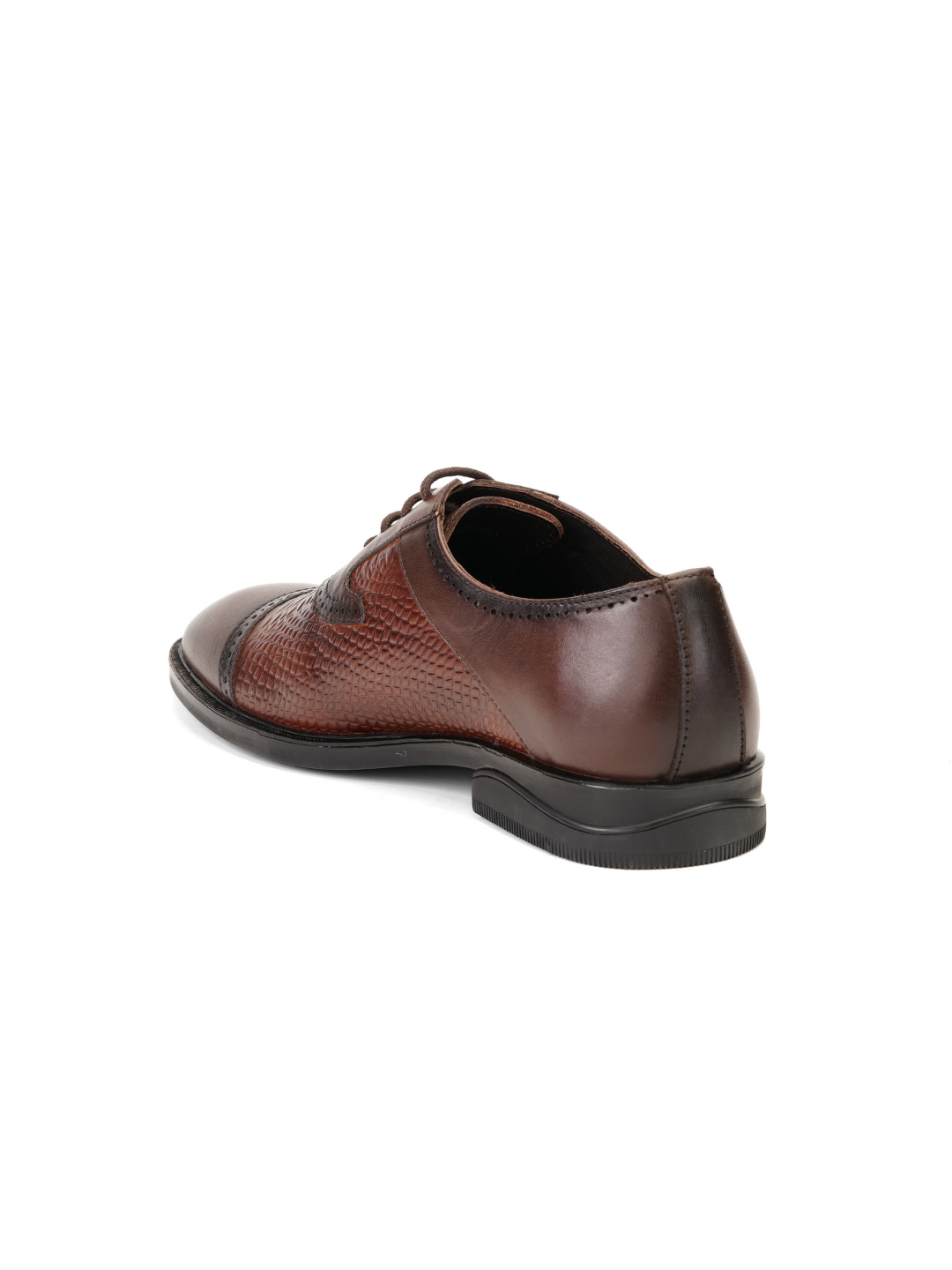 Extacy Tan/Brown Genuine Leather Oxford Formal Shoes For Men Exm010230 C881