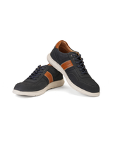 Zuup Blue Genuine Leather Sneaker For Men Zcm011066 C002