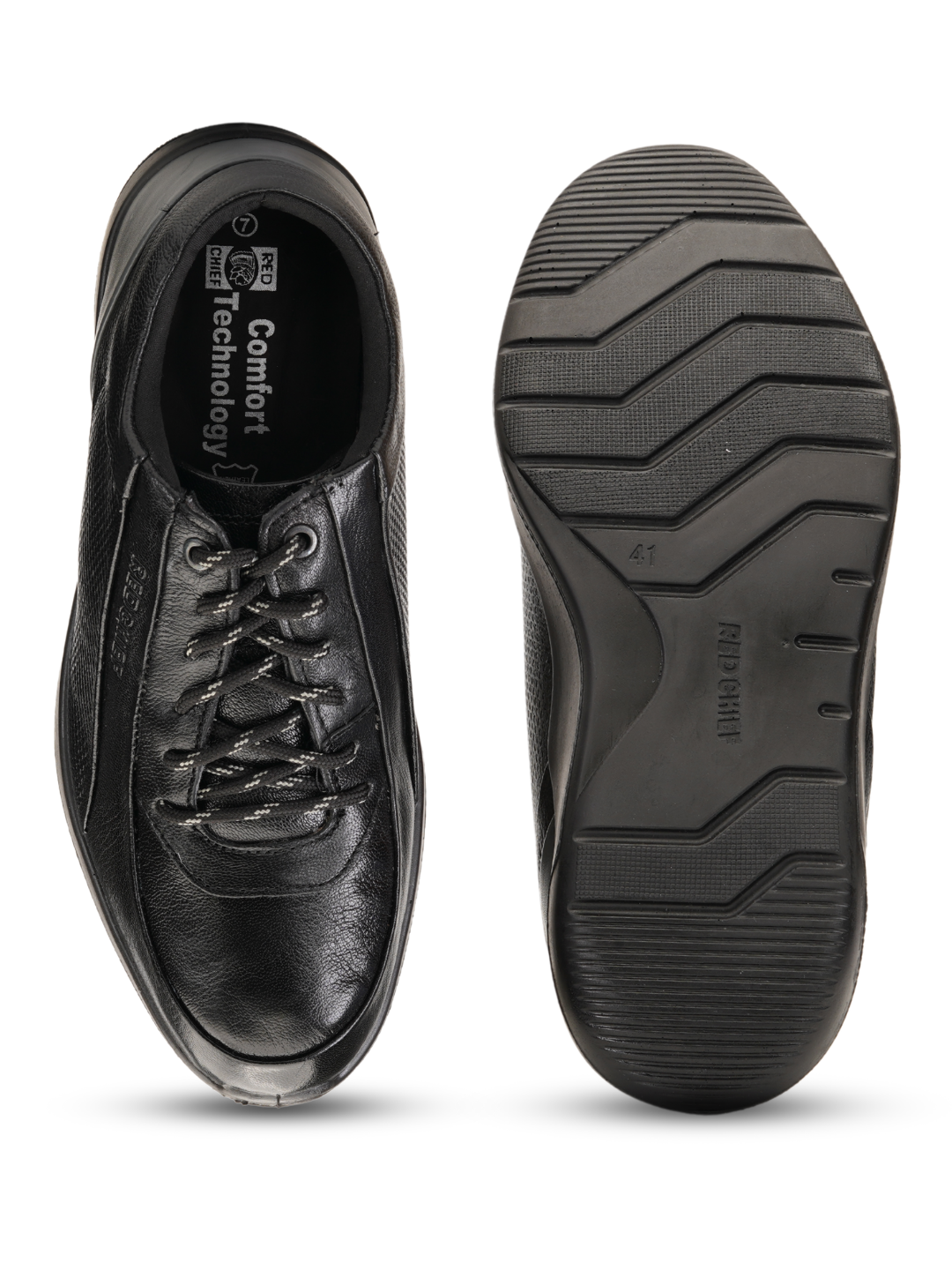 Red Chief Black Outdoor Casual Shoes For Men Rc8503 001