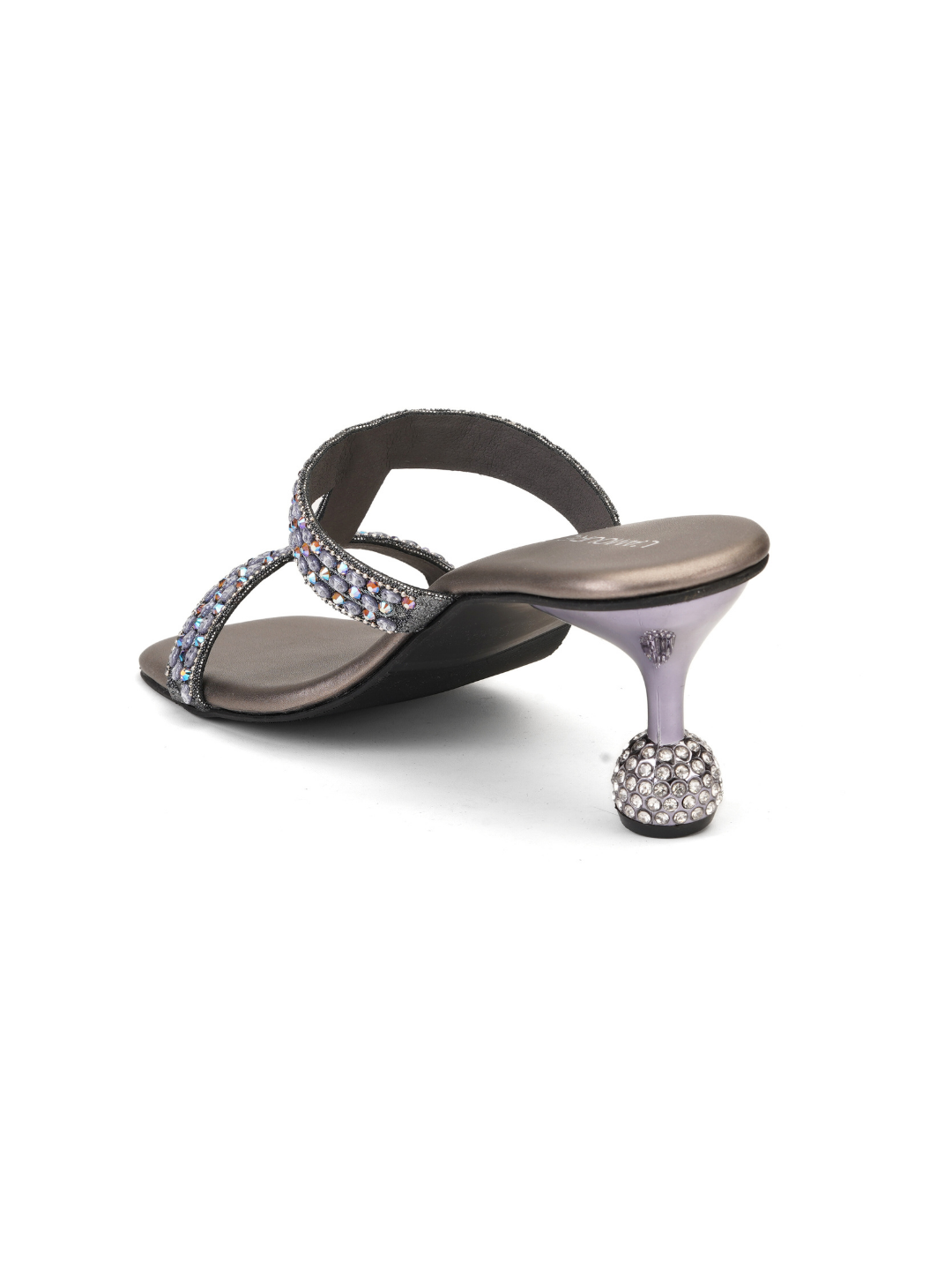 Lamoure Gun Metal Casual Heel For Women Lmw039125 C181