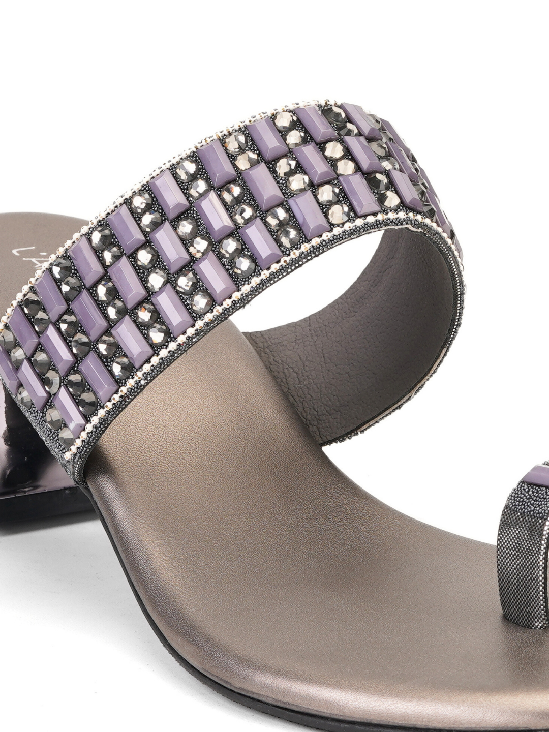 Lamoure Gun Metal Casual Heel For Women Lmw039117 C181