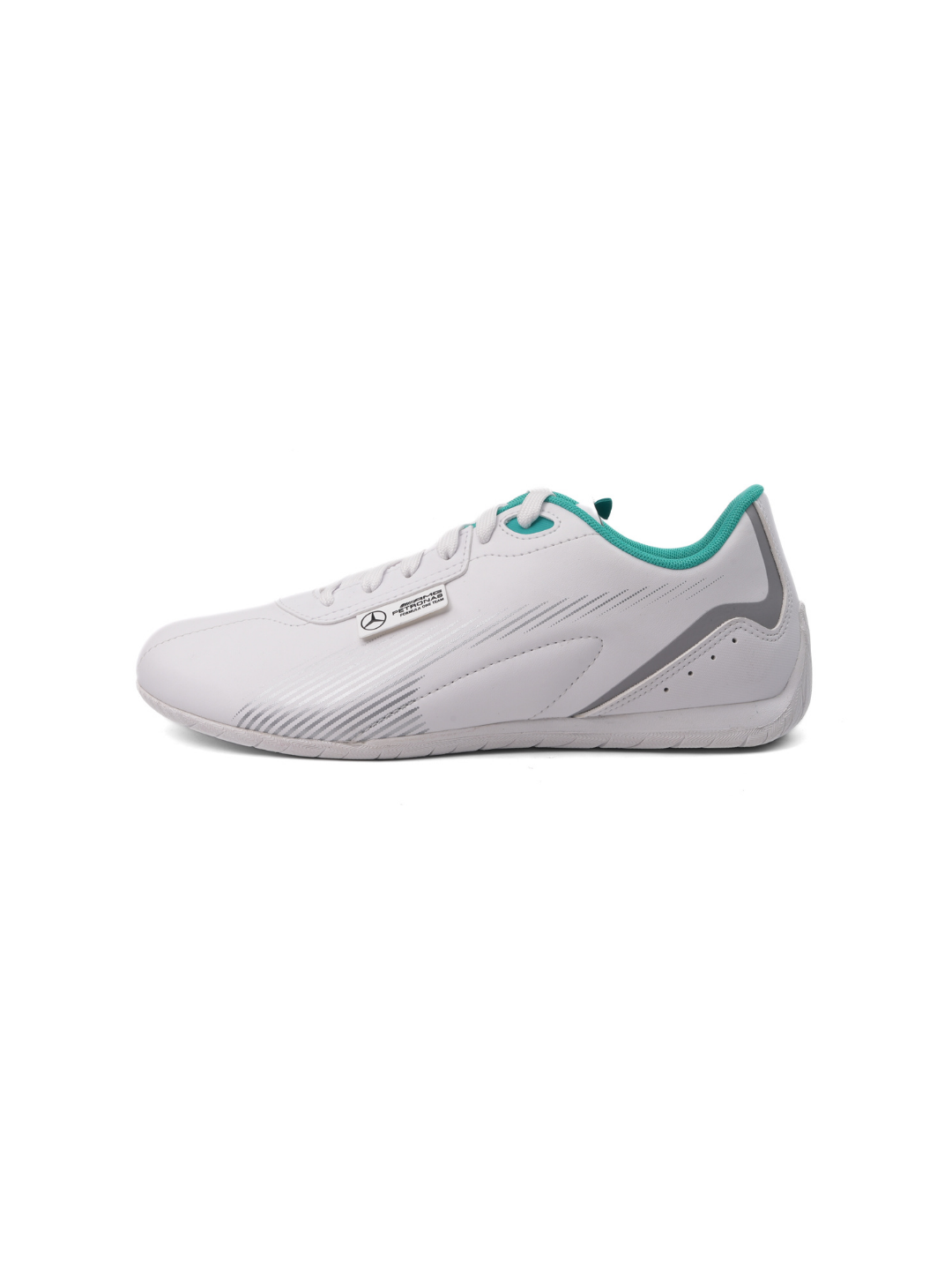 Puma White/Green Sports Shoes For Men Mapfi Neo Cat 2.0-30852502 C063