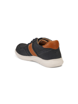 Zuup Blue Genuine Leather Sneaker For Men Zcm011066 C002