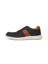 Zuup Blue Genuine Leather Sneaker For Men Zcm011066 C002