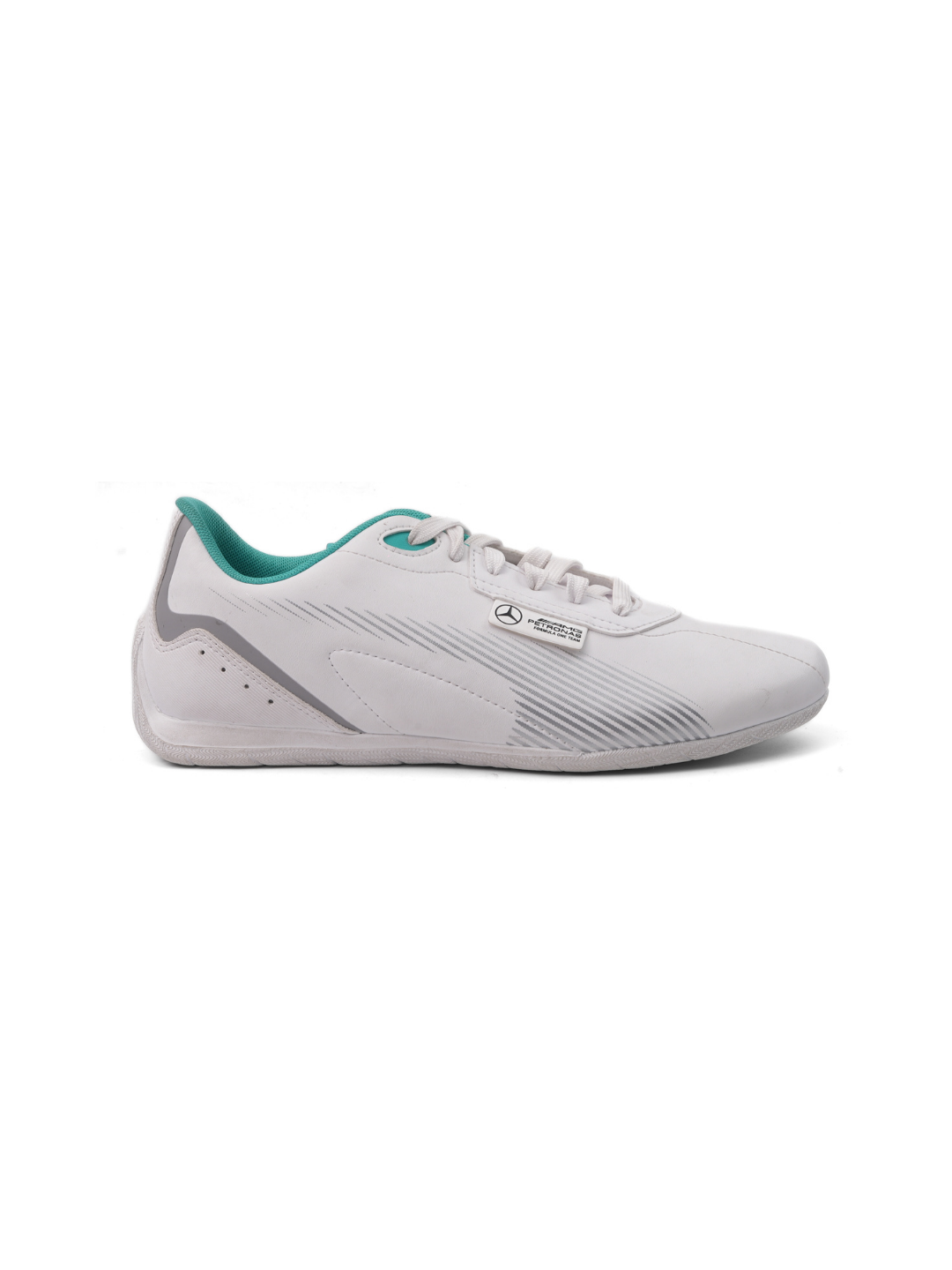 Puma White/Green Sports Shoes For Men Mapfi Neo Cat 2.0-30852502 C063
