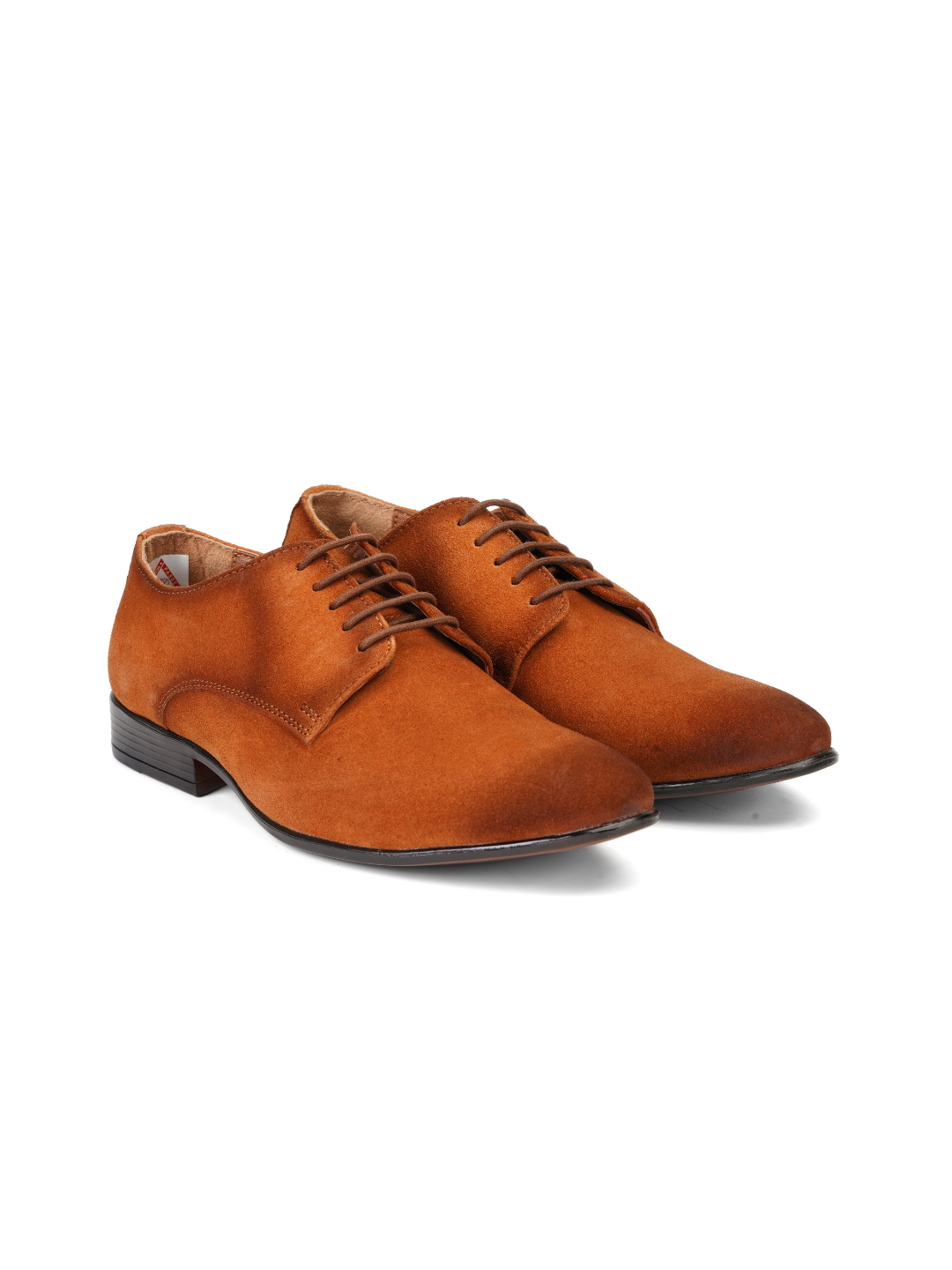 Zuup Tan Genuine Leather Derby Casual Shoes For Men Zcm011001 C006