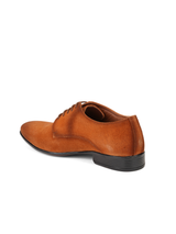 Zuup Tan Genuine Leather Derby Casual Shoes For Men Zcm011001 C006