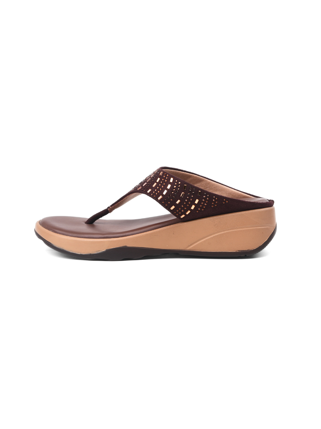 Monrow Brown Flat For Women Bd24Hw1018Br 003