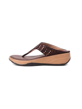 Monrow Brown Flat For Women Bd24Hw1018Br 003