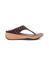 Monrow Brown Flat For Women Bd24Hw1018Br 003