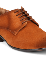 Zuup Tan Genuine Leather Derby Casual Shoes For Men Zcm011001 C006
