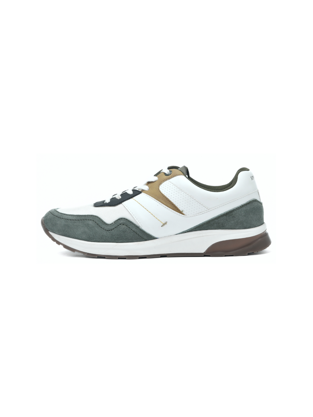 Spykar Olive Sneaker For Men Fellino C084