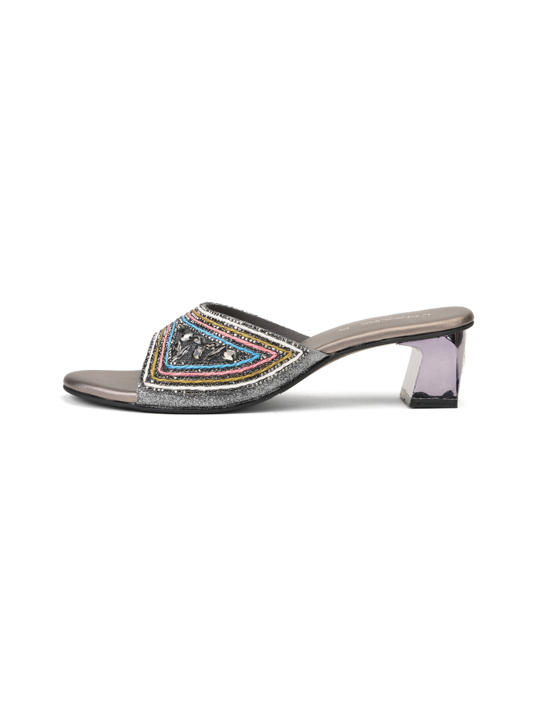 Lamoure Gun Metal Casual Heel For Women Lmw039293 C181