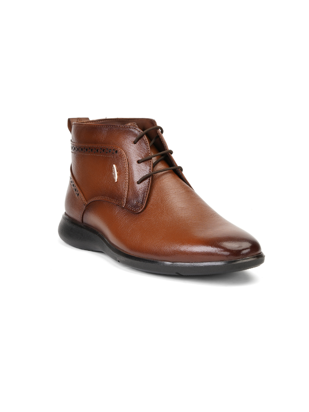 Red Chief Tan Lace-Up Formal Shoes For Men Rc 1942 C006