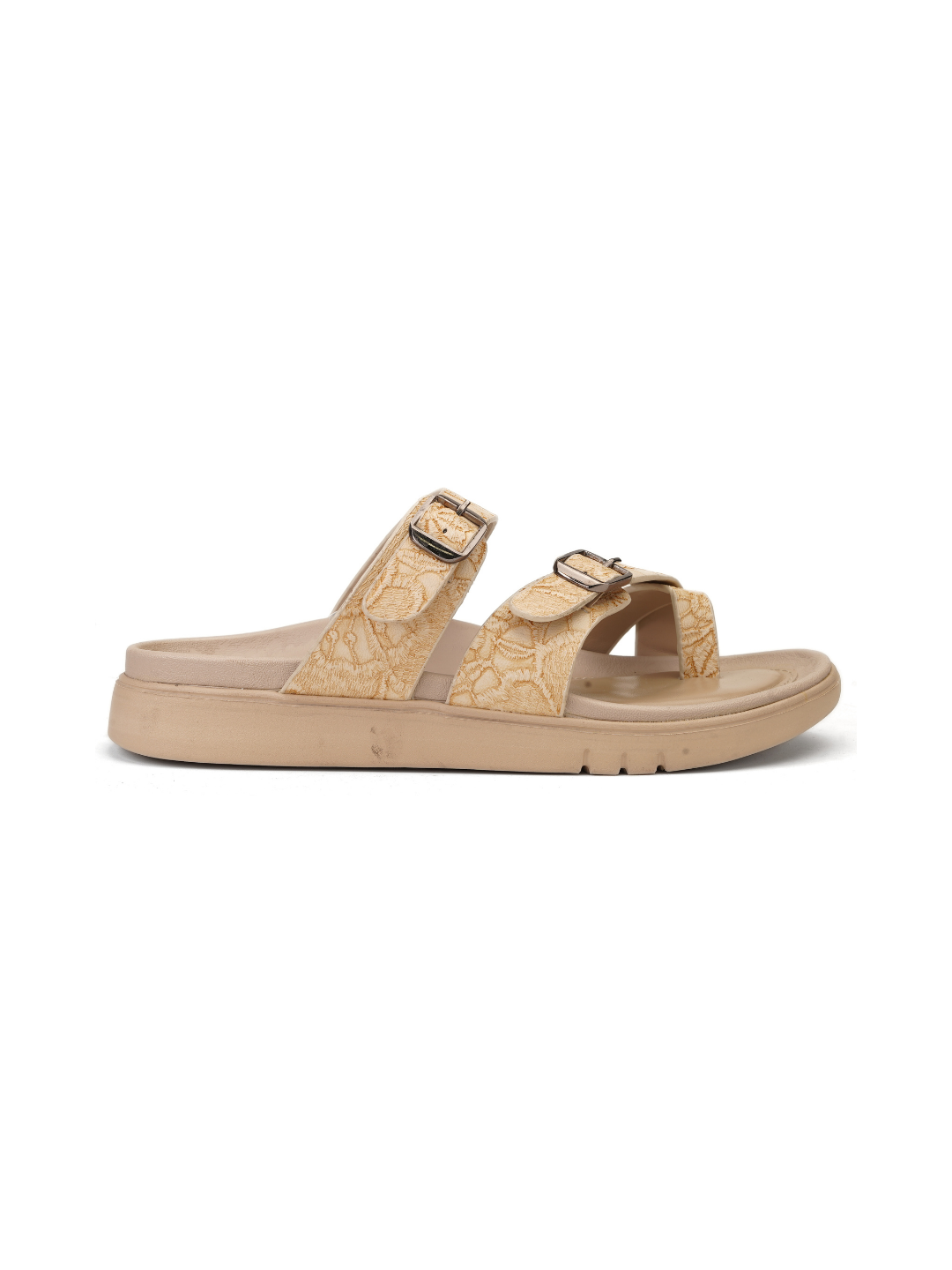 Lamoure Cream Casual Flat For Women Lmw039259 C179
