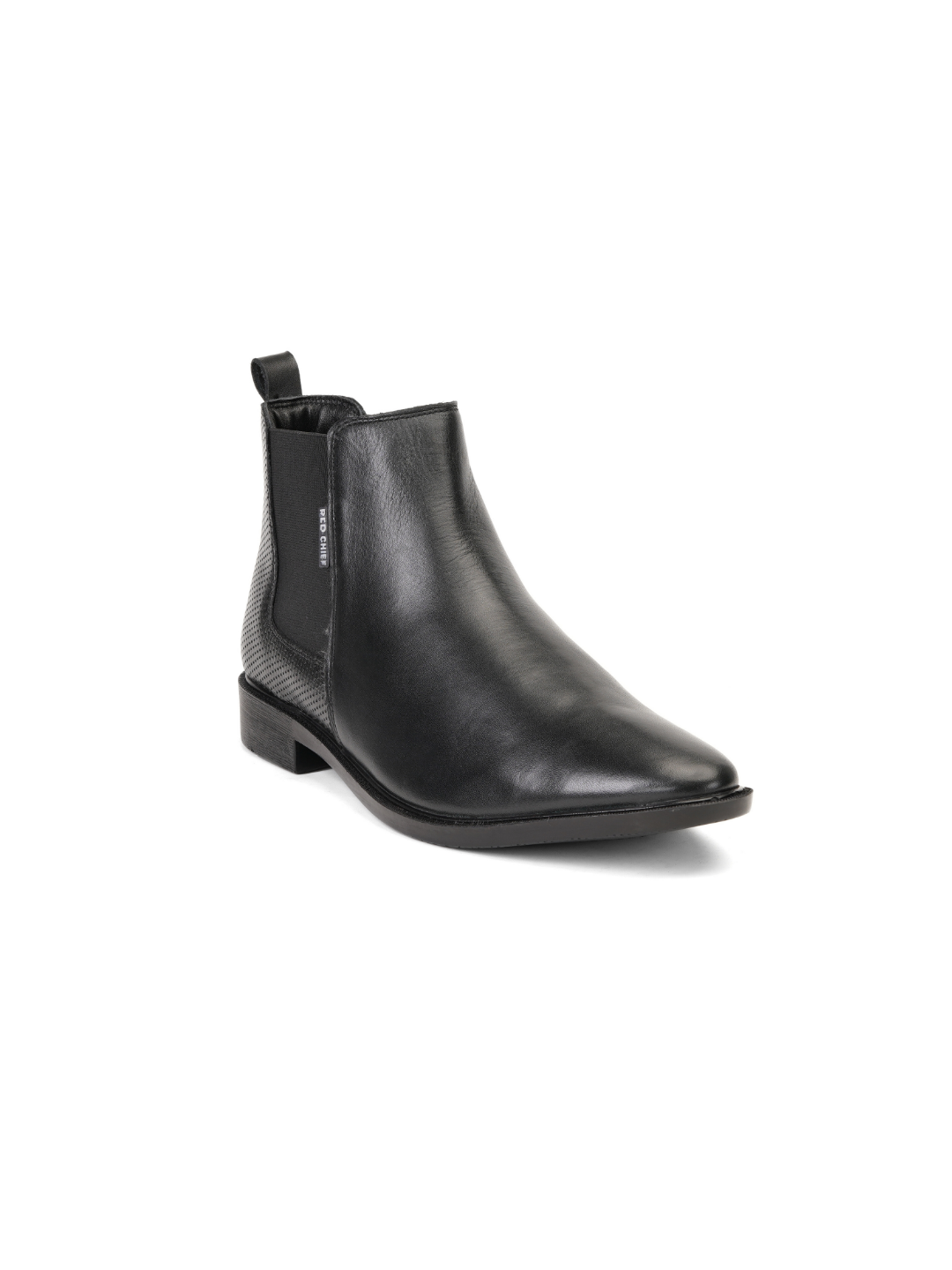 Top Brass Black Genuine Leather Boot Formal Shoes For Men Tbm021083 C001