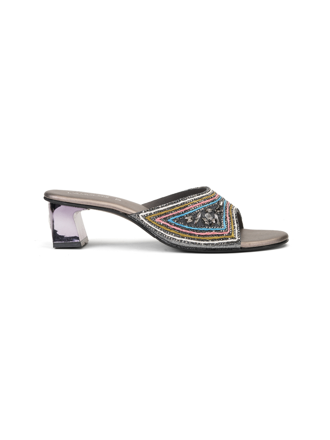Lamoure Gun Metal Casual Heel For Women Lmw039293 C181