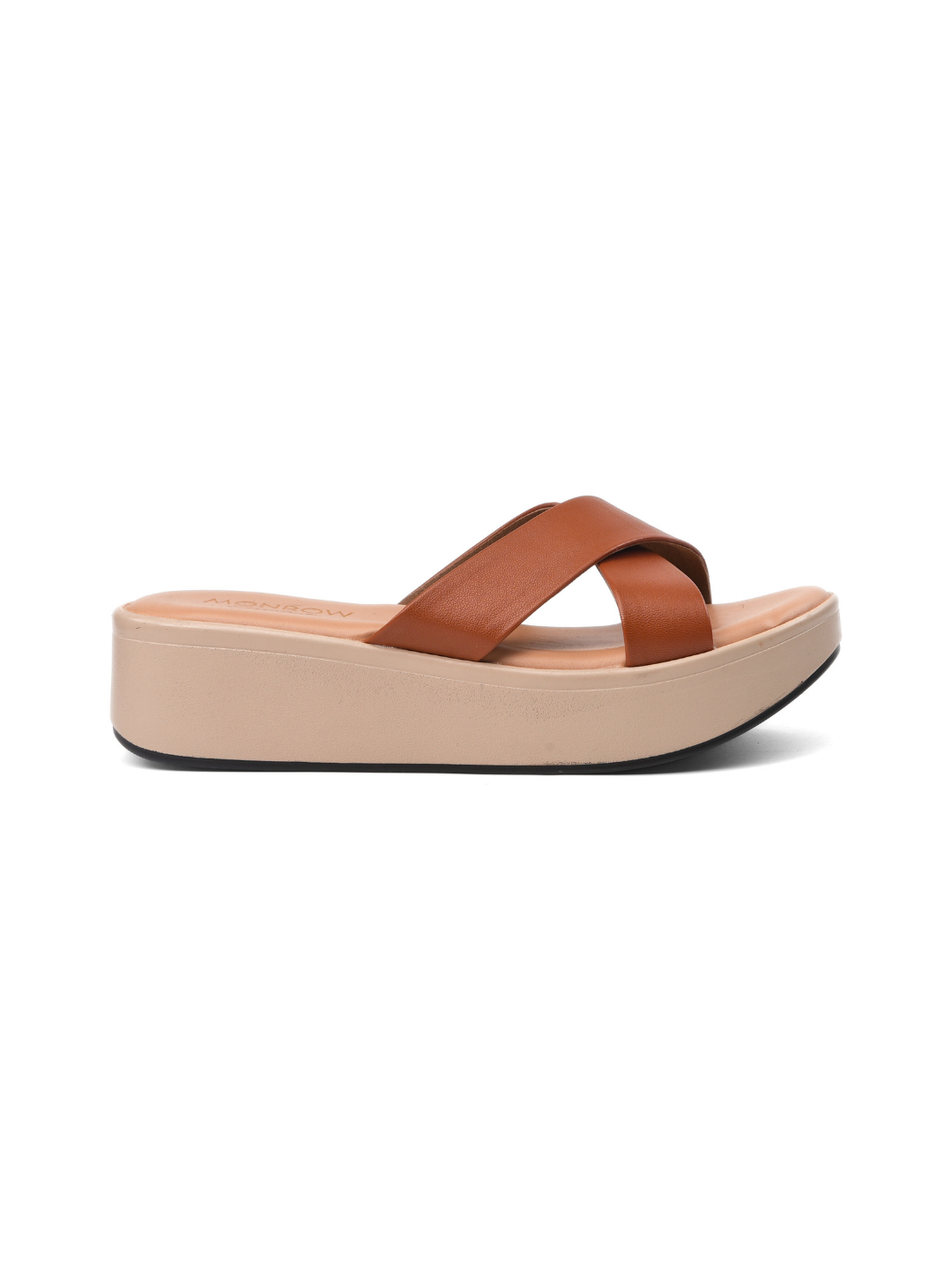 Monrow Brown Sandal For Women Bb39Hw698Br C003