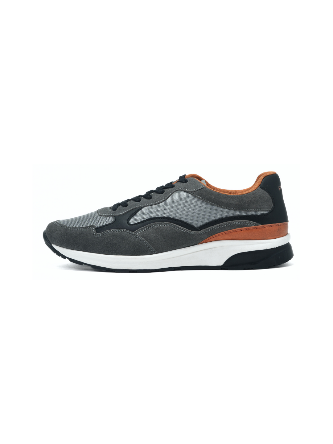 Spykar Dark Grey Sneaker For Men Archer C772