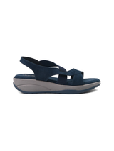 Monrow Blue Sandal For Women Fw19Hw118Bl C002