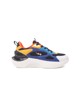 Campus Black/R.Blue Sports Shoes For Kids Turtle-22C-186 C947
