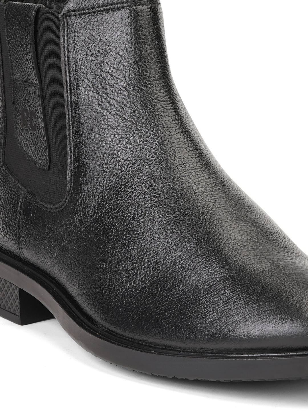 Extacy Black Genuine Leather Boot Casual Shoes For Men Exm010215 C001