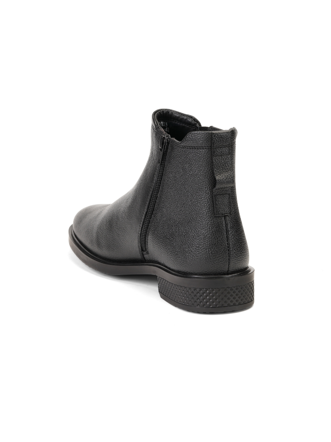 Extacy Black Genuine Leather Boot Casual Shoes For Men Exm010215 C001