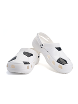 Crocs White/Black Flip Flop For Kids 210157-103 C059