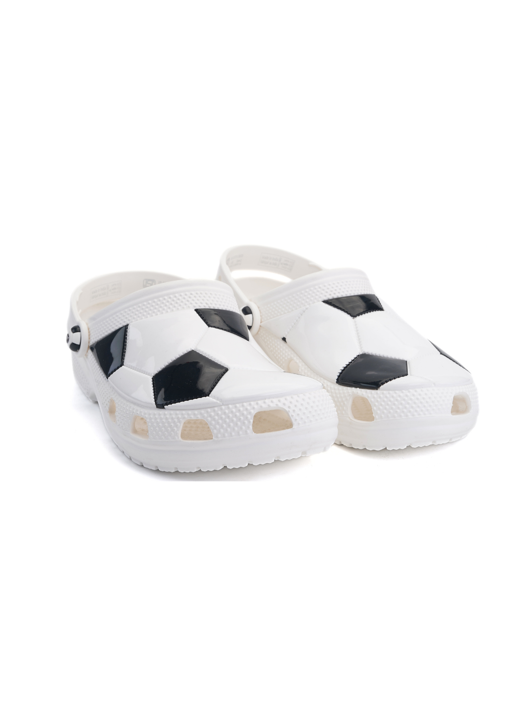 Crocs White/Black Flip Flop For Kids 210157-103 C059