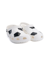 Crocs White/Black Flip Flop For Kids 210157-103 C059