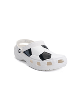 Crocs White/Black Flip Flop For Kids 210157-103 C059
