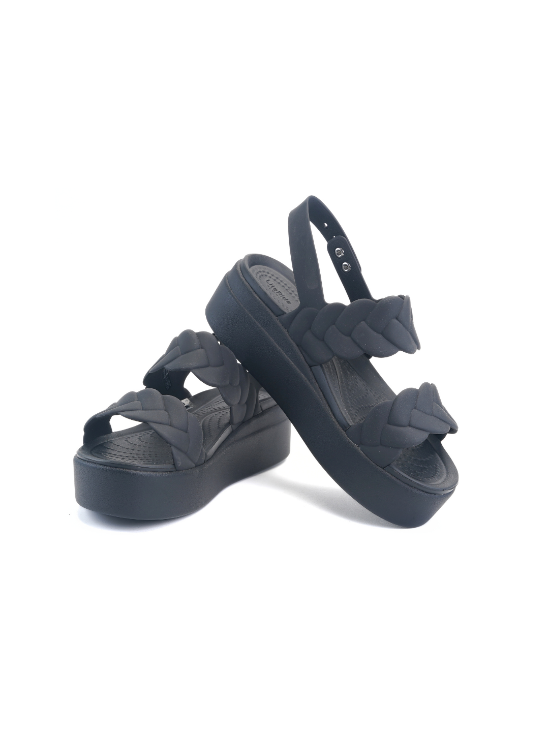 Crocs Black Flip Flop For Women 209977-060 001