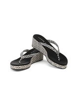 Lamoure Black Casual Wedge For Women Lmw039123 C001