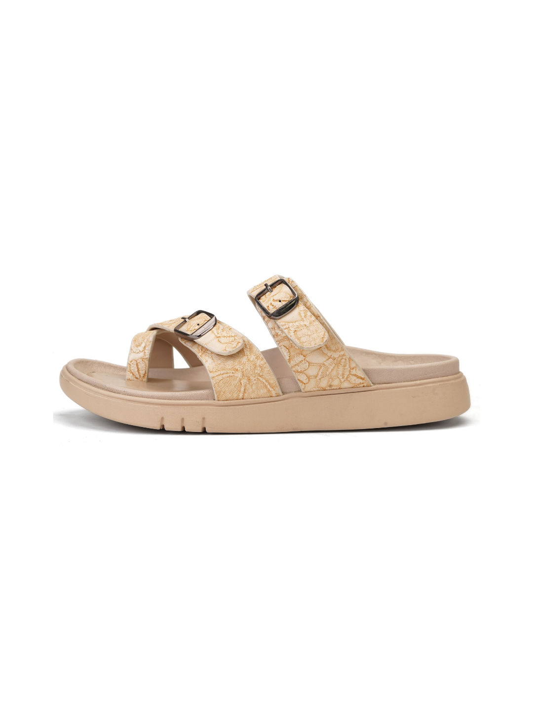 Lamoure Cream Casual Flat For Women Lmw039259 C179