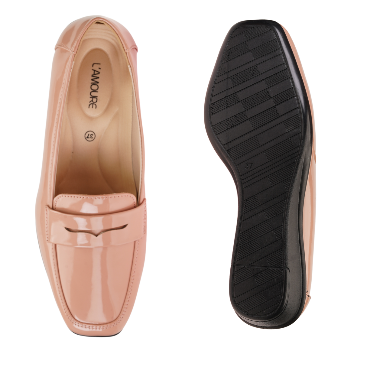 Lamoure Peach Casual Ballerina For Women Lmw019241 C188