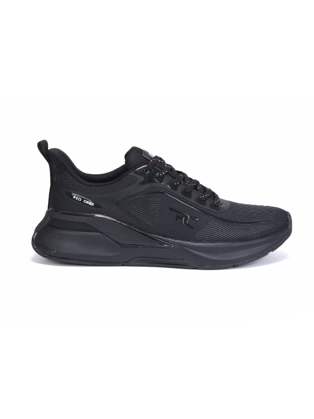 Red Chief Sports Black Running Shoes For Men R1705 001