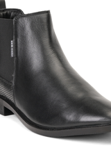Top Brass Black Genuine Leather Boot Formal Shoes For Men Tbm021083 C001