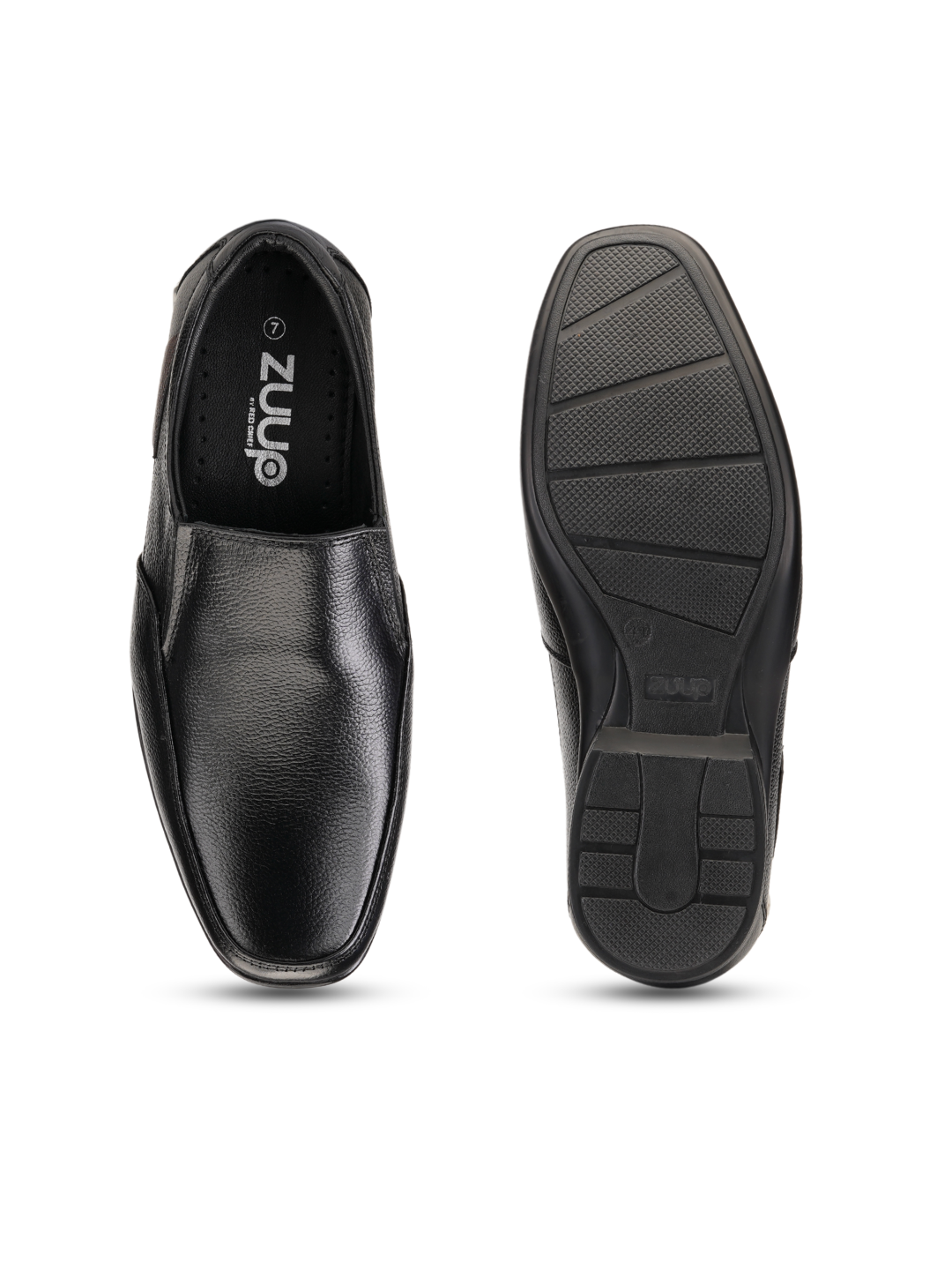 Zuup Black Genuine Leather Formal Shoes For Men Zfm021020 C001