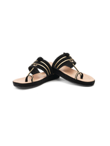 Lamoure Black Casual  Flat For Women Lmw039101 C001