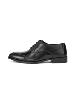 Zuup Black Genuine Leather Oxford Formal Shoes For Men Zfm021051 C001
