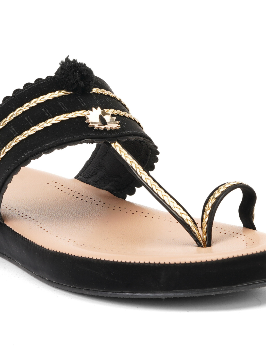 Lamoure Black Casual  Flat For Women Lmw039101 C001
