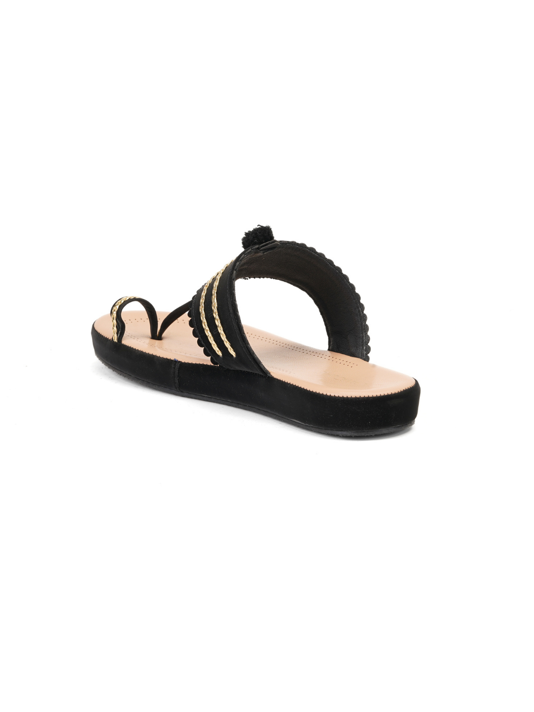 Lamoure Black Casual  Flat For Women Lmw039101 C001