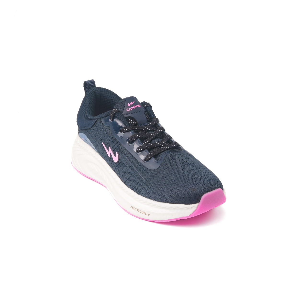 Campus Navy/Pink Sports Shoes For Women Malore-22L-957 C578