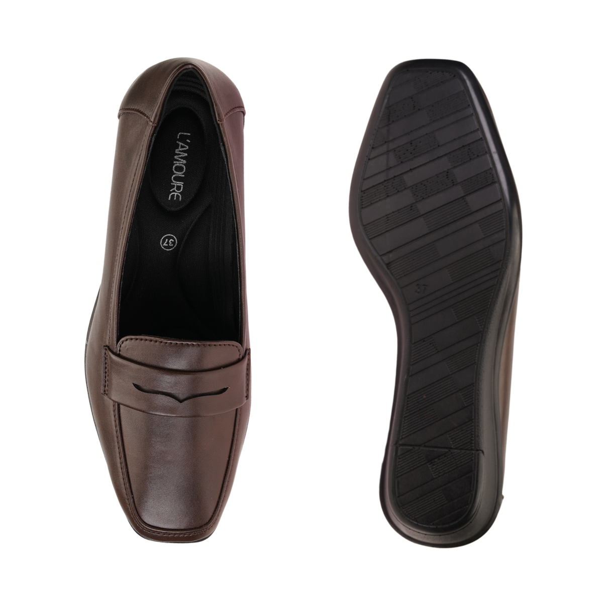 Lamoure Brown Casual Ballerina For Women Lmw019240 C003