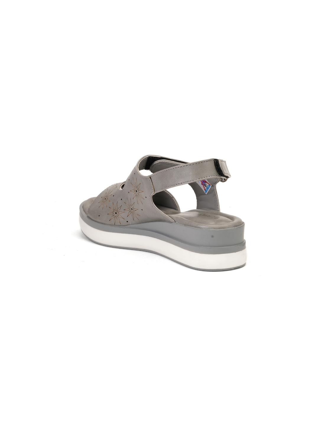 Lamoure Grey Casual  Flat For Women Lmw049262 C005